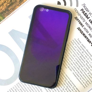 Чохол Amber-Glass для Iphone SE 2020 бампер накладка градієнт Purple