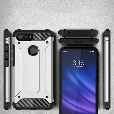 Чехол Guard для Xiaomi Mi 8 Lite бампер оригинальный Silver