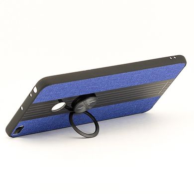 Чохол X-Line для Xiaomi Mi Max 2 бампер накладка з підставкою Blue