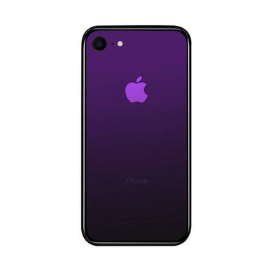 Чохол Amber-Glass для Iphone SE 2020 бампер накладка градієнт Purple