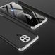 Чехол GKK 360 для Xiaomi Redmi 10X бампер противоударный Black-Silver