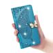 Чехол Butterfly для Xiaomi Redmi 7A Книжка кожа PU голубой со стразами