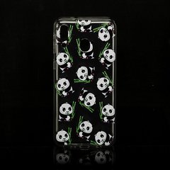 Чохол Print для Samsung Galaxy M20 силіконовий бампер Panda