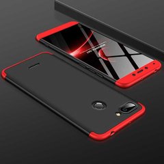 Чохол GKK 360 для Xiaomi Redmi 6 бампер оригінальний Black-Red