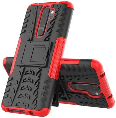 Чехол Armor для Xiaomi Redmi Note 8 Pro бампер противоударный оригинальный красный