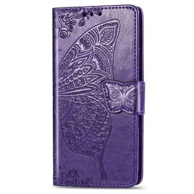 Чехол Butterfly для Xiaomi Redmi Note 8 Pro Книжка кожа PU фиолетовый