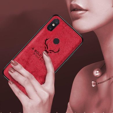 Чехол Deer для Xiaomi Redmi Note 5 / Note 5 Pro Global бампер накладка Красный