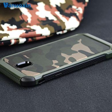 Чехол Military для Samsung J3 2017 / J330 бампер оригинальный Green
