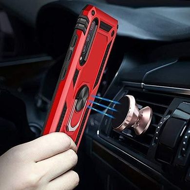 Чехол Shield для Xiaomi Mi 9 SE бронированный бампер Броня Red