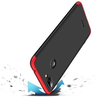 Чохол GKK 360 для Xiaomi Redmi 6 бампер оригінальний Black-Red