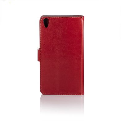 Чехол Idewei для Sony Xperia X Dual F5122 / F5121 книжка кожа PU красный