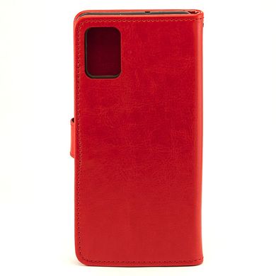 Чохол Idewei для Samsung A51 2020 / A515 книжка шкіра PU червоний