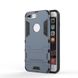 Чехол Iron для Iphone 7 Plus / 8 Plus бронированный Бампер с подставкой Dark Blue