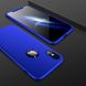 Чехол GKK 360 для Iphone X бампер оригинальный с вырезом Blue