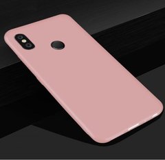Чехол Style для Xiaomi Redmi Note 6 Pro Бампер силиконовый розовый