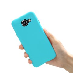 Чехол Style для Samsung A5 2016 A510 A510H бампер матовый Голубой
