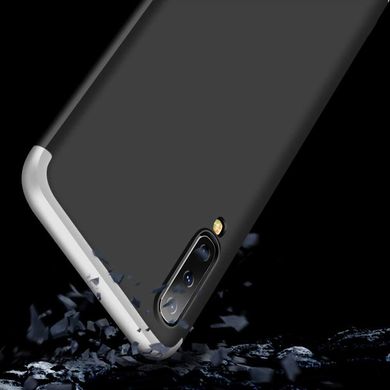 Чехол GKK 360 для Samsung Galaxy A30S / A307 Бампер оригинальный Black-Silver