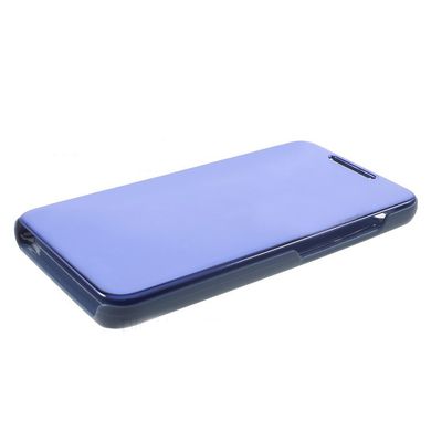 Чехол Mirror для Xiaomi Mi 8 Lite книжка зеркальный Clear View Blue