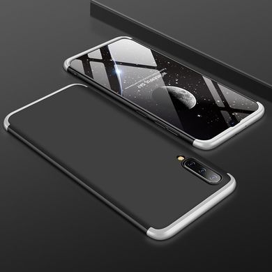 Чохол GKK 360 для Samsung Galaxy A30S / A307 Бампер оригінальний Black-Silver