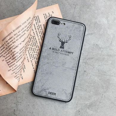 Чехол Deer для Iphone 7 Plus / 8 Plus бампер накладка Gray