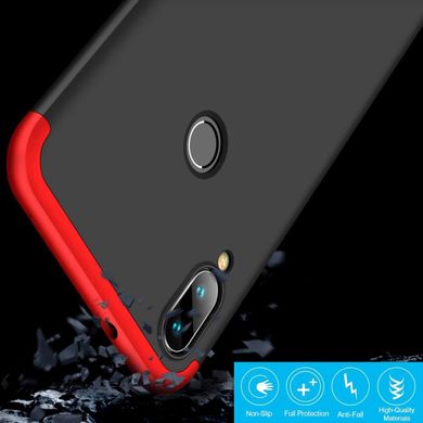 Чехол GKK 360 для Xiaomi Mi Play бампер оригинальный Black-Red