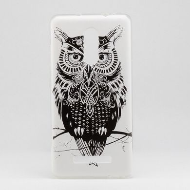 Чехол Print для Xiaomi Redmi Note 3 Pro SE / Note 3 Pro Special Edison 152 силиконовый бампер Owl