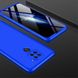 Чехол GKK 360 для Xiaomi Redmi 10X бампер противоударный Blue