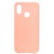 Чохол Style для Xiaomi Redmi Note 6 Pro Бампер силіконовий рожевий