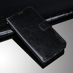 Чехол Idewei для Realme C11 книжка кожа PU черный