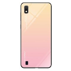 Чехол Gradient для Samsung A10 2019 / A105F бампер накладка Beige-Pink