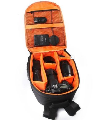 Рюкзак Xinquan для фотоапарата, сумка для фотоапарата дзеркального Orange