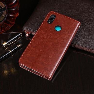 Чехол Idewei для Huawei P Smart 2019 / HRY-LX1 книжка кожа PU коричневый