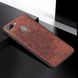 Чехол Embossed для Xiaomi Redmi 6 бампер накладка тканевый коричневый