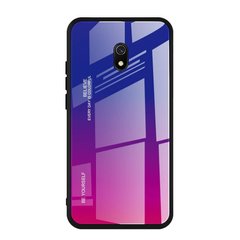 Чехол Gradient для Xiaomi Redmi 8A бампер накладка Purple-Rose