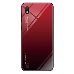 Чехол Gradient для Samsung A10 2019 / A105F бампер накладка Red-Black