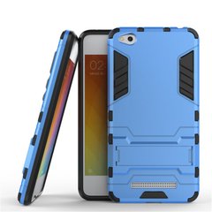 Чохол Iron для Xiaomi Redmi 4a броньований бампер Броня Blue