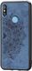 Чехол Embossed для Xiaomi Mi A2 Lite / Redmi 6 Pro бампер накладка тканевый синий