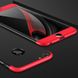 Чохол GKK 360 для Iphone 5 / 5s / SE Бампер оригінальний Black-Red з вирізом