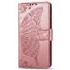 Чехол Butterfly для Xiaomi Redmi Note 8 Pro Книжка кожа PU розовый