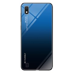 Чехол Gradient для Samsung A10 2019 / A105F бампер накладка Blue-Black