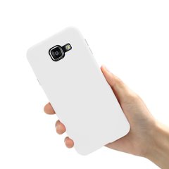 Чохол Style для Samsung A5 2016 A510 A510H бампер матовий Білий