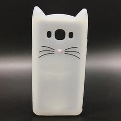 Чехол 3D Toy для Samsung Galaxy J5 2016 / J510 Бампер резиновый Cat White