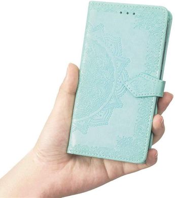 Чехол Vintage для Xiaomi Redmi 6 книжка кожа PU бирюзовый