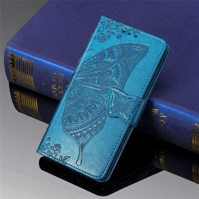 Чехол Butterfly для IPhone SE 2020 Книжка кожа PU голубой
