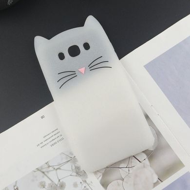 Чехол 3D Toy для Samsung Galaxy J5 2016 / J510 Бампер резиновый Cat White