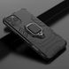 Чехол Iron Ring для Iphone 11 Pro бампер противоударный с кольцом Black