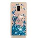 Чехол Glitter для Samsung Galaxy S9 / G960 бампер силиконовый аквариум Синий