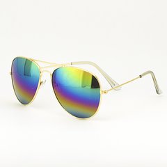 Окуляри TOP Aviator краплі сонцезахисні Rainbow G