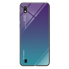 Чехол Gradient для Samsung A10 2019 / A105F бампер накладка Purple-Blue