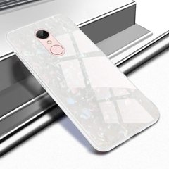 Чохол Marble для Xiaomi Redmi 5 Plus бампер мармуровий оригінальний White